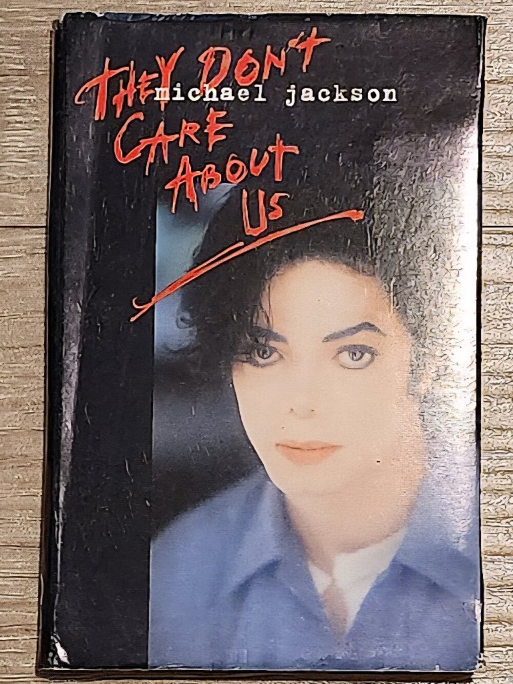 1995 MICHAEL JACKSON "THEY DON'T CARE ABOUT US" CASSETTE SINGLE